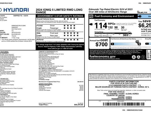 Used 2024 Hyundai Ioniq 5 Limited image 4