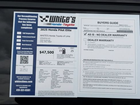 Used 2025 Honda Pilot Elite image 39