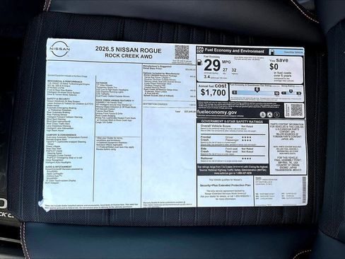 New 2026 Nissan Rogue SV AWD/4WD image 21