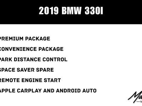 Used 2019 BMW 330i Sedan w/ Premium Package RWD image 2