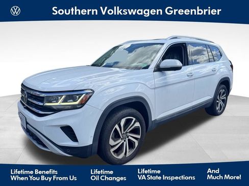 Used 2021 Volkswagen Atlas SEL Premium AWD/4WD image 1
