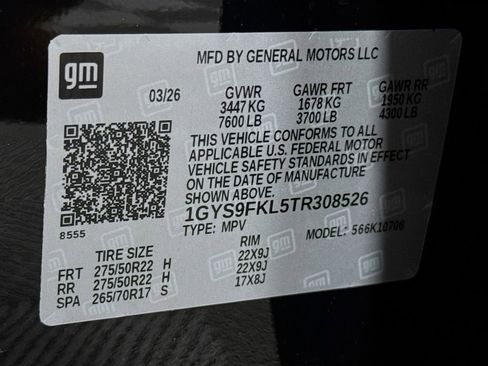 New 2026 Cadillac Escalade Sport w/ Touring Package AWD/4WD image 35