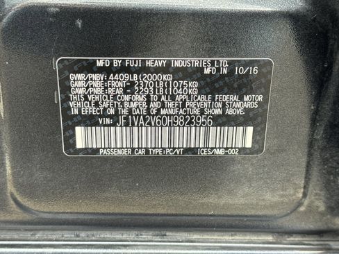 Used 2017 Subaru WRX STI AWD/4WD image 57