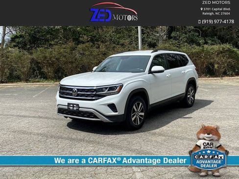 Used 2021 Volkswagen Atlas SE AWD/4WD image 1