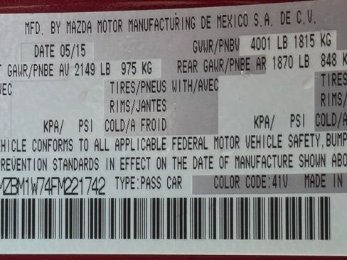 Used 2015 MAZDA MAZDA3 i Grand Touring image 24