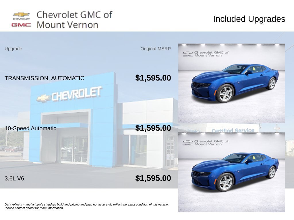 Used 2021 Chevrolet Camaro LT RWD image 6