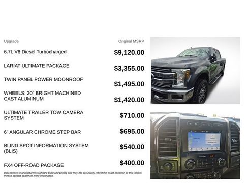 Used 2019 Ford F250 Lariat w/ Lariat Ultimate Package AWD/4WD image 3
