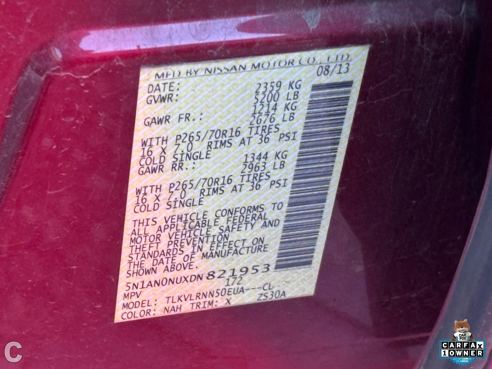 Used 2013 Nissan Xterra S w/ Value Package RWD image 25