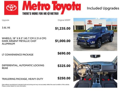 Used 2017 Chevrolet Colorado LT w/ LT Convenience Package image 4