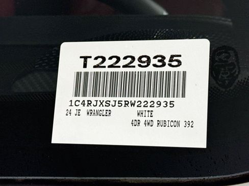 Used 2024 Jeep Wrangler Unlimited Rubicon 392 AWD/4WD image 50