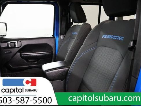 Used 2022 Jeep Wrangler Unlimited Rubicon 4xe w/ Cold Weather Group AWD/4WD image 13