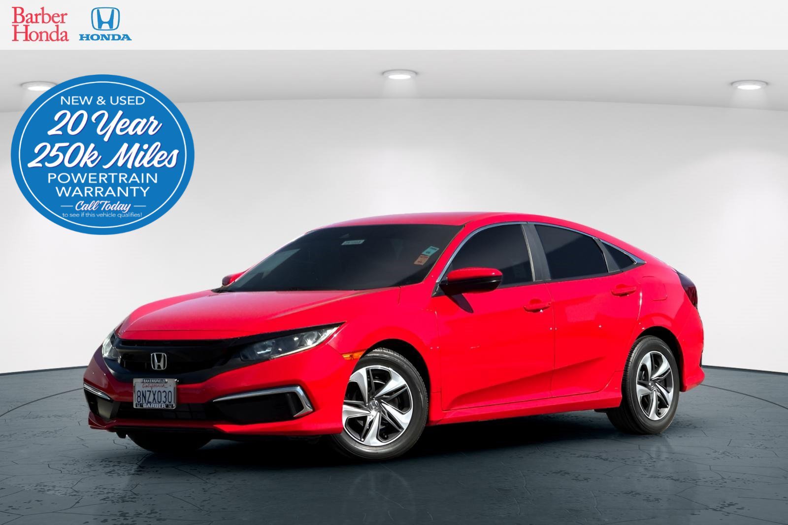 Certified 2020 Honda Civic LX image 1