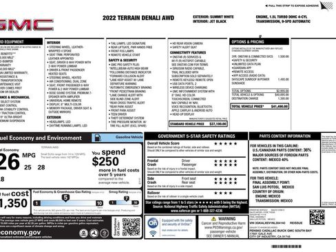 Used 2022 GMC Terrain Denali image 4