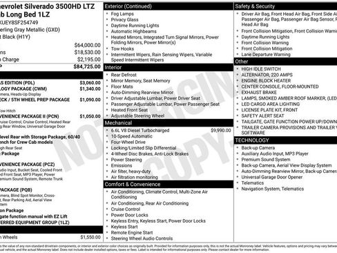 Used 2025 Chevrolet Silverado 3500 LTZ image 6