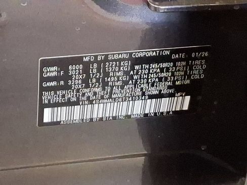 New 2026 Subaru Ascent Bronze Edition AWD/4WD image 14