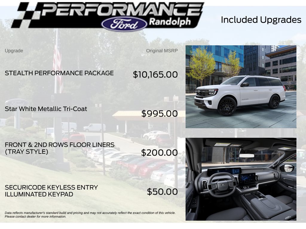 New 2027 Ford Expedition Platinum w/ Stealth Performance Package AWD/4WD image 4