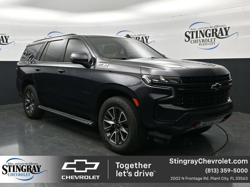 Certified 2023 Chevrolet Tahoe Z71 w/ Luxury Package AWD/4WD image 1