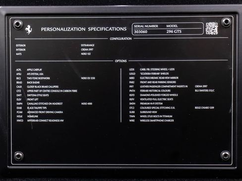 Certified 2024 Ferrari 296 GTS RWD image 58