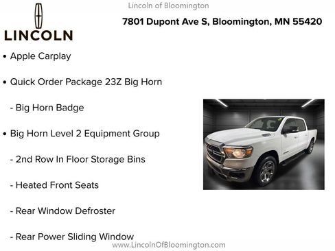 Used 2022 RAM 1500 Big Horn image 5