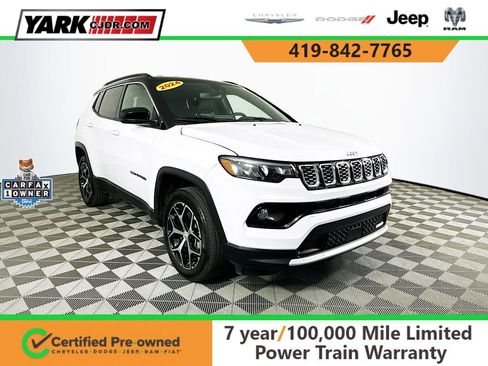 Certified 2024 Jeep Compass Limited AWD/4WD image 1