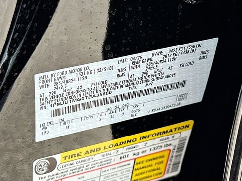 New 2026 Ford Expedition Platinum AWD/4WD image 21