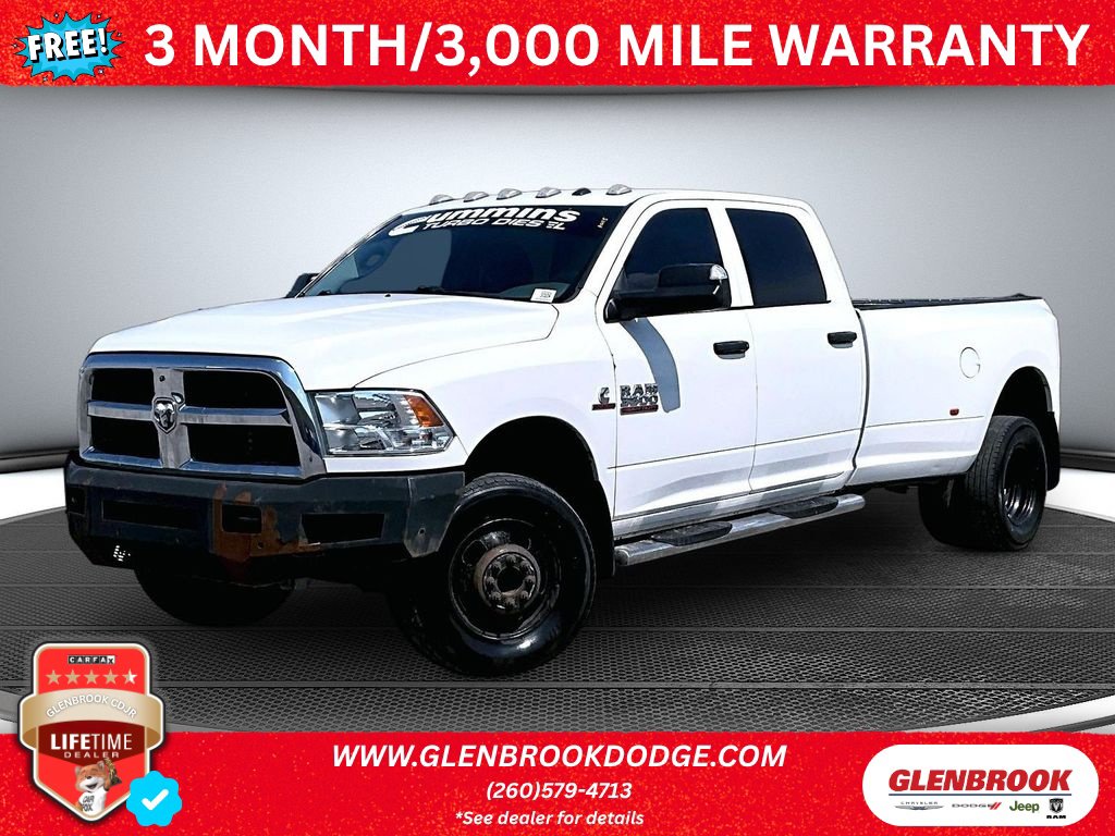Used 2018 RAM 3500 Tradesman w/ Chrome Appearance Group AWD/4WD image 1