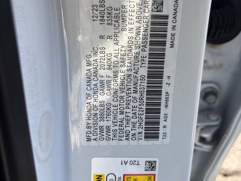 Used 2024 Honda Civic Sport image 33