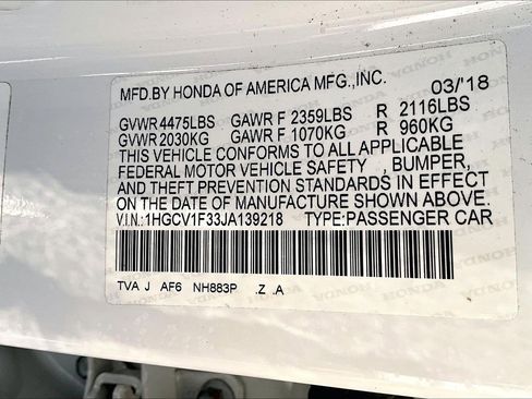 Used 2018 Honda Accord Sport image 29