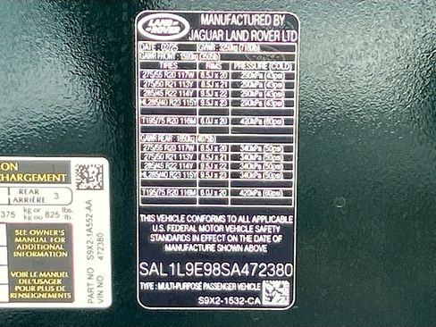 New 2025 Land Rover Range Rover Sport Dynamic SE image 39