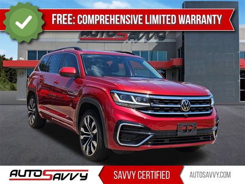 Used 2021 Volkswagen Atlas SEL Premium image 1