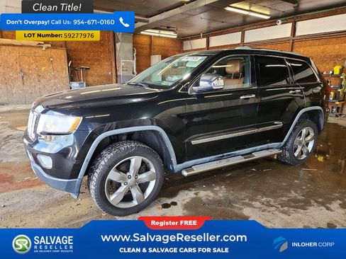 Used 2012 Jeep Grand Cherokee Overland AWD/4WD image 1