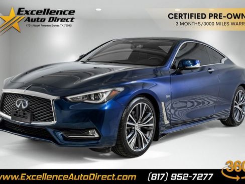 Used 2019 INFINITI Q60 3.0t Luxe w/ Essential Package image 1