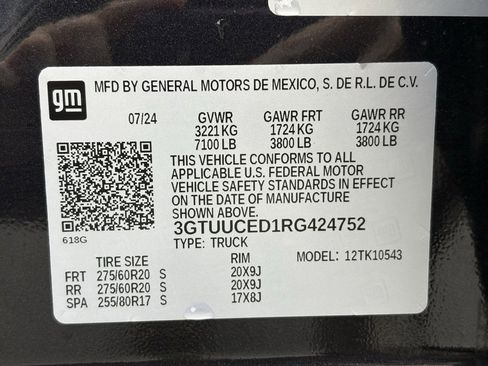 Used 2024 GMC Sierra 1500 Elevation w/ X31 Off-Road Package image 33