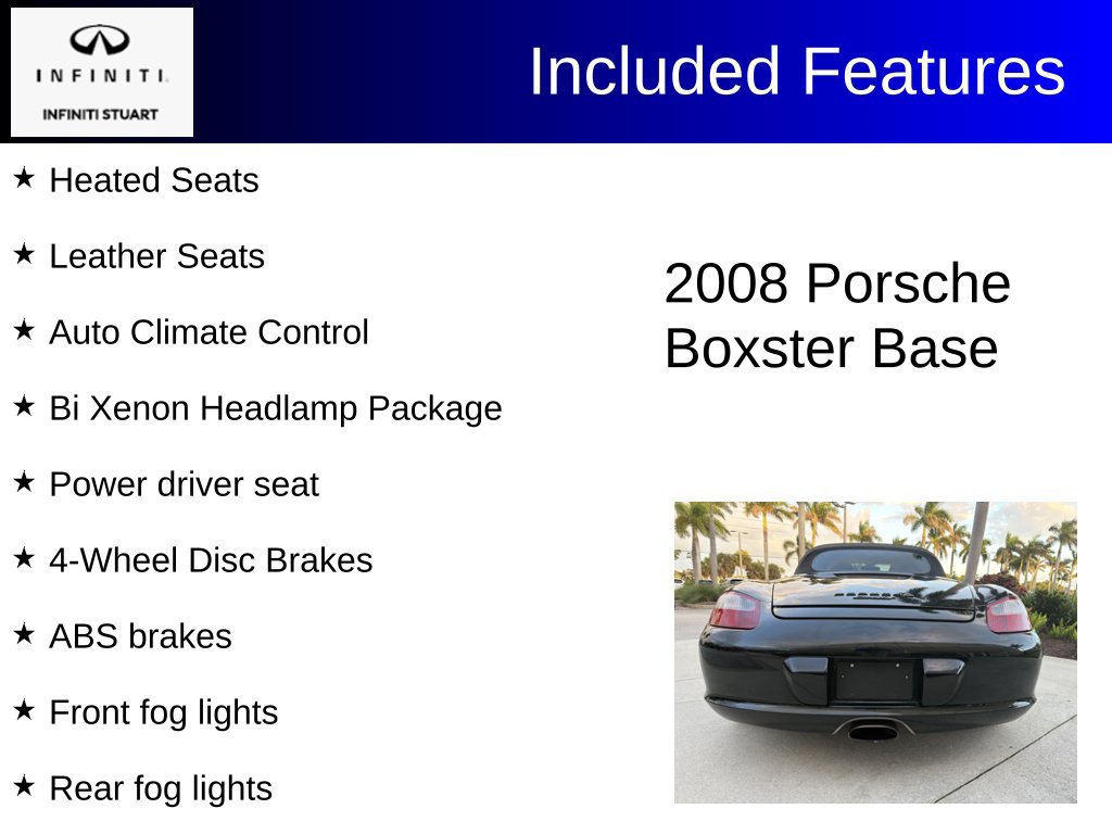 Used 2008 Porsche Boxster RWD image 7