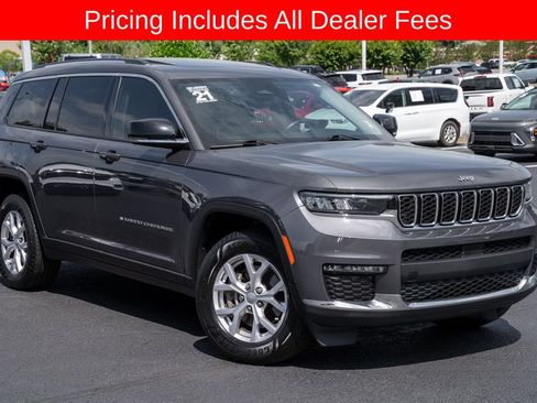 Used 2021 Jeep Grand Cherokee L Limited AWD/4WD image 1