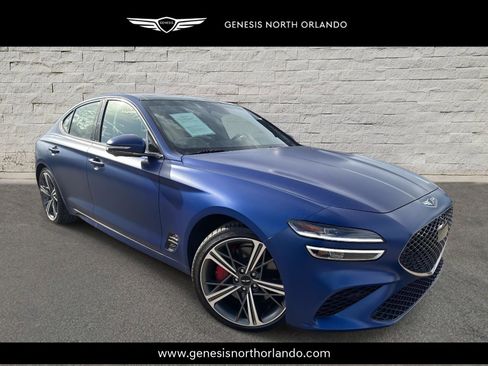 Certified 2025 Genesis G70 3.3T Advanced w/ Sport Prestige Package image 1