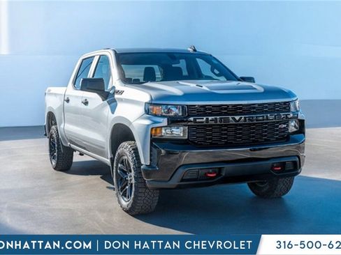 Used 2021 Chevrolet Silverado 1500 Custom Trail Boss w/ LPO, Dark Essentials Package image 32