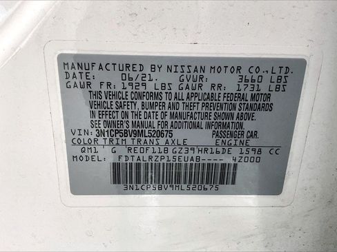 Used 2021 Nissan Kicks S FWD image 33