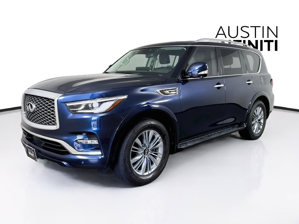 Certified 2022 INFINITI QX80 Luxe RWD image 3