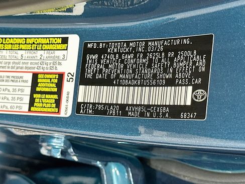 Certified 2026 Toyota Camry XLE AWD/4WD image 32