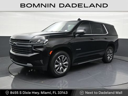 Used 2022 Chevrolet Tahoe LT w/ Luxury Package RWD image 1