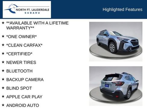 Certified 2025 Subaru Outback Premium image 9