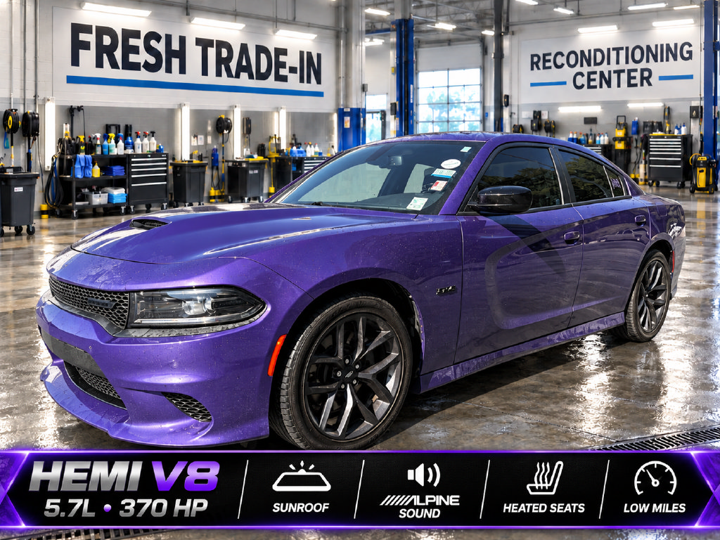 Used 2023 Dodge Charger R/T w/ Blacktop Package RWD image 1