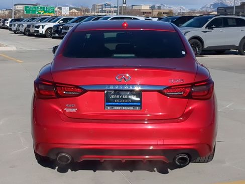 Used 2020 INFINITI Q50 Red Sport 400 image 4