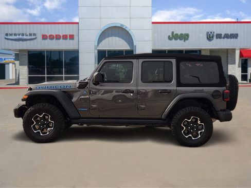 Used 2022 Jeep Wrangler Unlimited Rubicon 4xe w/ Steel Bumper Group image 3