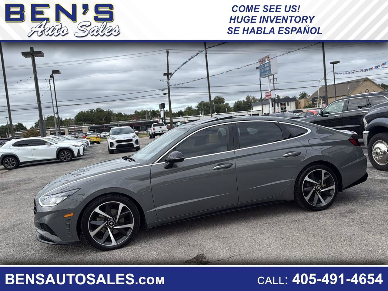 Used 2021 Hyundai Sonata SEL Plus w/ Tech Package FWD image 1