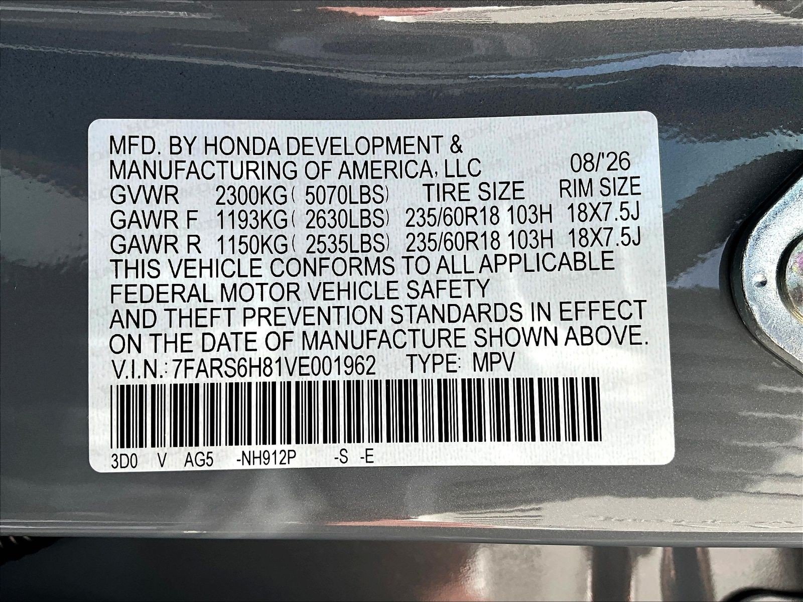 New 2027 Honda CR-V Sport-L image 21