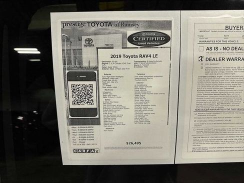 Certified 2019 Toyota RAV4 LE image 13