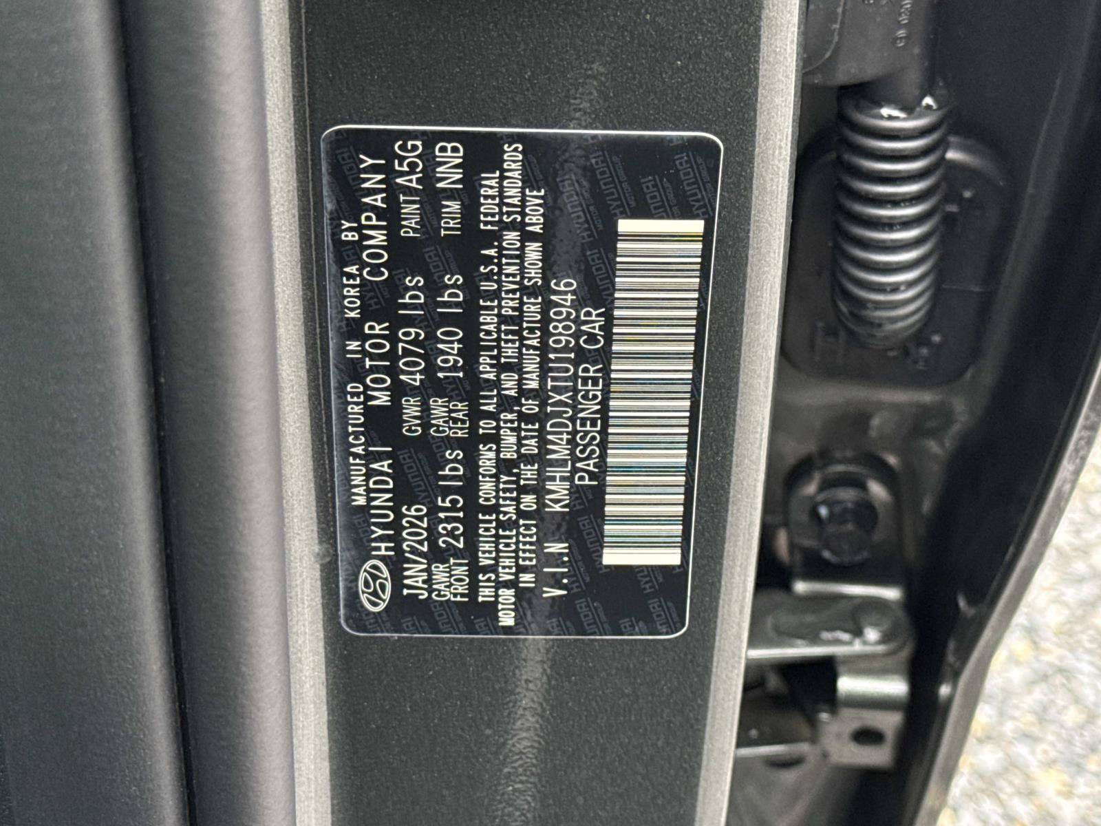 New 2026 Hyundai Elantra SEL w/ Cargo Package FWD image 18