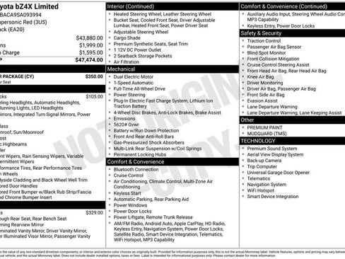 Used 2025 Toyota bZ4X AWD w/ Weather Package image 17